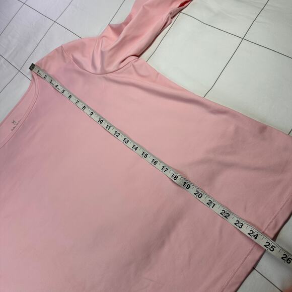 Dudley Stephens Top Womens XXL Pink Wilshire Nylon Stretch Long Sleeve Casual - Picture 7 of 7
